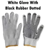 Single Dots Cotton Gloves Good Quality - Image 2