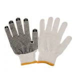 Single Dots Cotton Gloves Good Quality